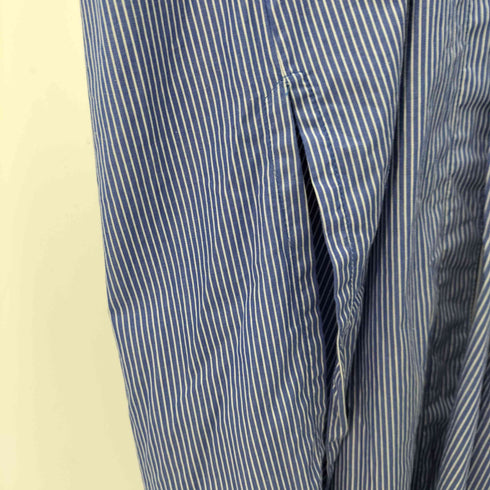 ザラ ZARA ストライプ柄 ポプリンワンピース レディース import:M