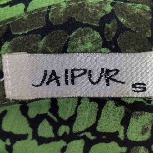 JAIPUR パイソン柄プリーツ L/S シャツ レディース JPN:S