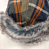ニューエラ NEW ERA トラッパー BLACK LABEL FW24 フランネルチェック メンズ