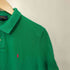 ポロラルフローレン POLO RALPH LAUREN ポニー刺繍 鹿の子 S/S ポロシャツ レディース import:M
