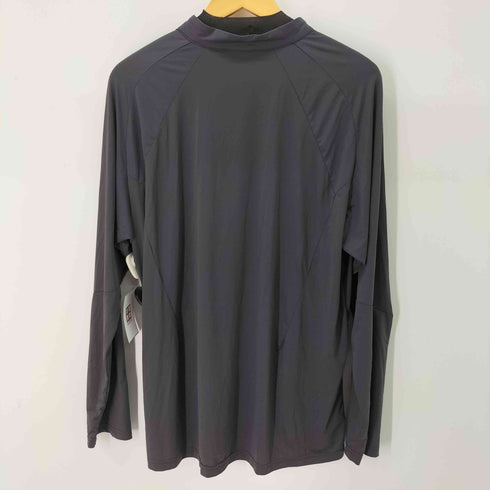 YAUSYE ロゴプリント ハーフジッププルオーバー メンズ import:XL