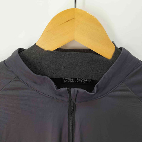 YAUSYE ロゴプリント ハーフジッププルオーバー メンズ import:XL