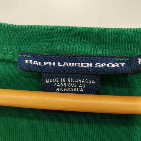 ラルフローレンスポーツ RALPH LAUREN SPORT ポニー刺繍 Vネック カットソー レディース import:M