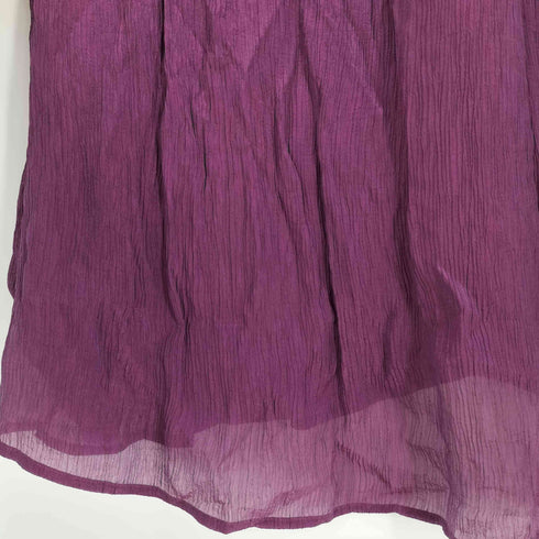 セオリーリュクス theory luxe LETTI SILK VISCOSE CREPP プリーツ ブラウス レディース 38
