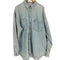 リーバイス Levis 90S ロゴ刻印ボタン 両面タグ L/S デニム シャツ メンズ import:XL