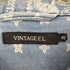 VINTAGEEL 総柄コットンオープンカラーシャツ メンズ 40