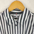 トミーヒルフィガー TOMMY HILFIGER ベルテッド ストライプシャツ ワンピース レディース US:36