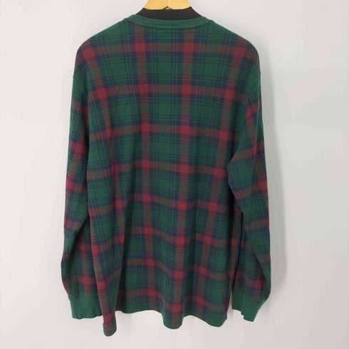 ポロラルフローレン POLO RALPH LAUREN SLEEPWEAR チェック L/S プルオーバー 裾ポニー メンズ JPN:XL