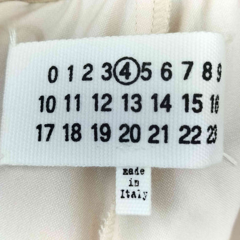 メゾンマルジェラ Maison Margiela 14SS 4 イージースラックスパンツ レディース 36