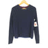 トミーヒルフィガー TOMMY HILFIGER レーヨンクルーネック リブラメニット レディース JPN:S