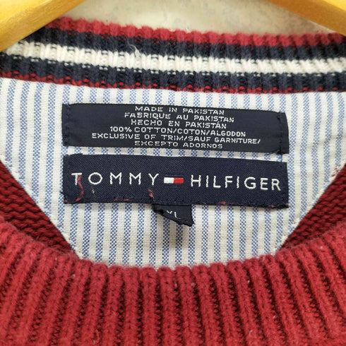 トミーヒルフィガー TOMMY HILFIGER コットンL/Sニット メンズ JPN:XL
