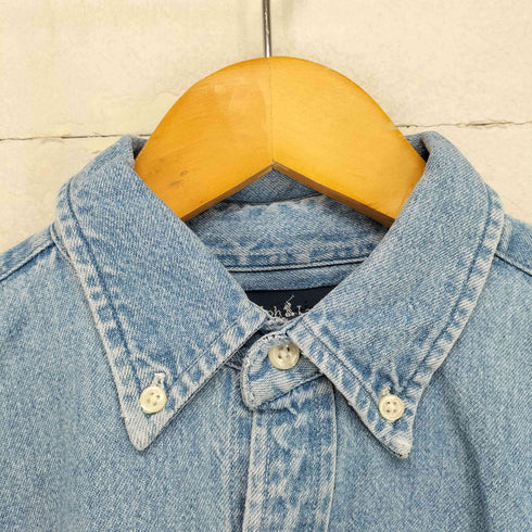 ラルフローレン RALPH LAUREN ボタンダウン デニムシャンブレーシャツ メンズ JPN:L