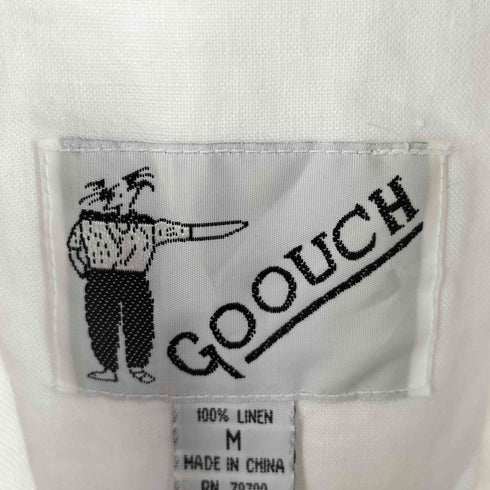 グーチ GOOUCH L/S リネンシャツ メンズ import:M