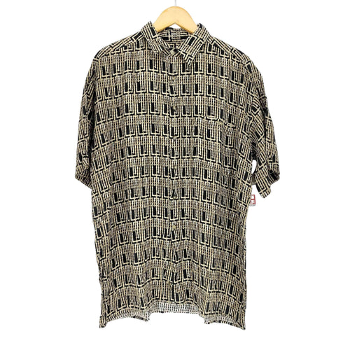 FELDINI 総柄レーヨンS/S シャツ メンズ JPN:L
