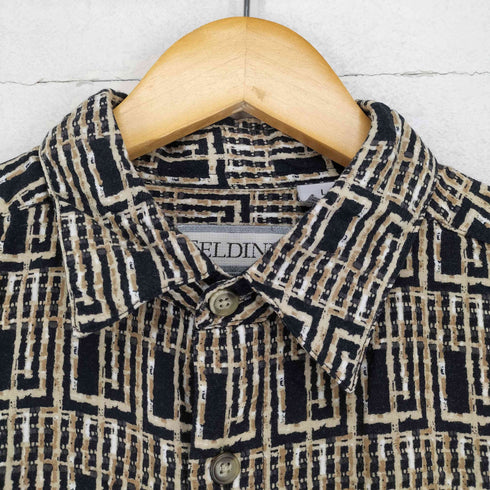 FELDINI 総柄レーヨンS/S シャツ メンズ JPN:L