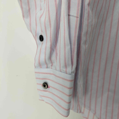 ポールスミスロンドン Paul Smith LONDON ワンポケットストライプL/Sシャツ メンズ import:M