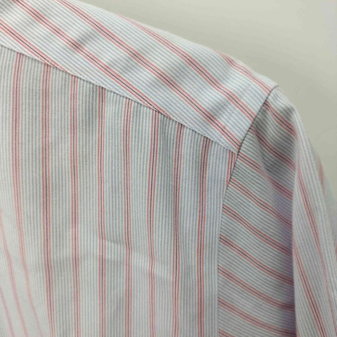 ポールスミスロンドン Paul Smith LONDON ワンポケットストライプL/Sシャツ メンズ import:M