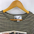 グーチ GOOUCH ボーダーグラフィックTシャツ レーヨン混 メンズ import:M