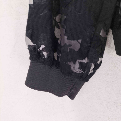 ザラ ZARA レース総柄 ジップアップブルゾン レディース JPN:M
