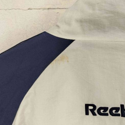 リーボック Reebok ロゴ刺繍ナイロンジャケット メンズ JPN:L