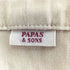 パパス papas マルチポケット チンストカバーオール メンズ M