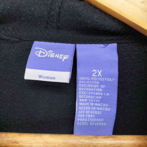 フロントキャラクター刺繍フリースプルオーバーパーカー メンズ JPN:XXL