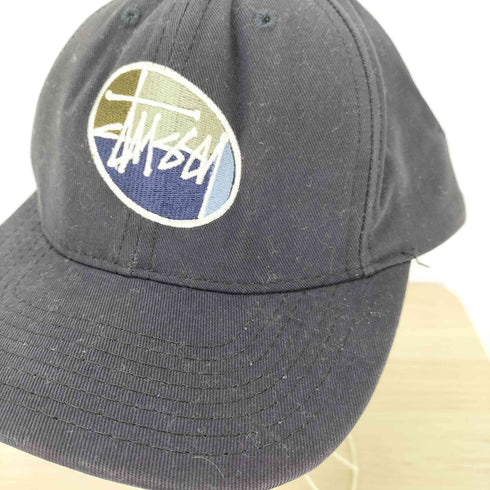 ステューシー Stussy 00S OLD STUSSY STUSSY CAPS USA製 ストックロゴ刺しゅう キャップ メンズ