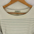 エディーバウアー Eddie Bauer コットン ボーダー ボートネック ロングスリーブ Tシャツ レディース import:L