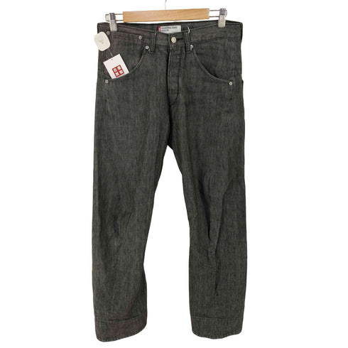 リーバイス Levis Engineered Jeans regular 立体裁断ブラックデニム 先染め メンズ 32inch