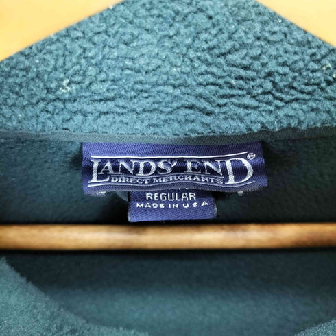 ランズエンド LANDS END フリースハーフジップジャケット メンズ JPN:XL