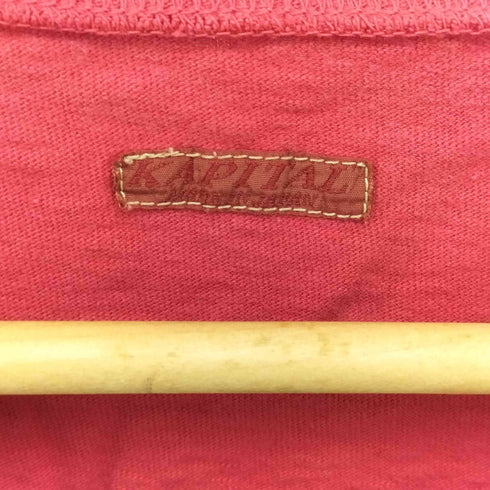 キャピタル KAPITAL 天竺 テントT ノースリーブカットソー レディース JPN:0