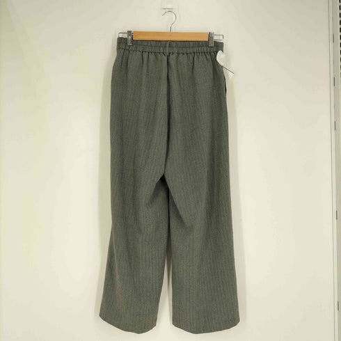 ザラ ZARA ポリレーヨン ヘリンボーン ワイドスラックス レディース S