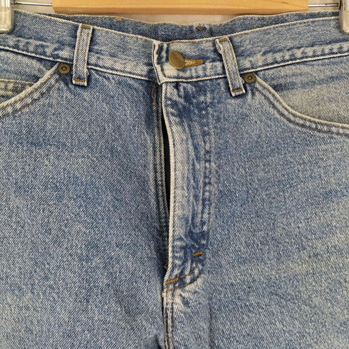 エルエルビーン L.L.Bean 80S USA製 裏地ブランケットテーパードデニムパンツ メンズ 31/32