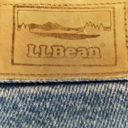 エルエルビーン L.L.Bean 80S USA製 裏地ブランケットテーパードデニムパンツ メンズ 31/32
