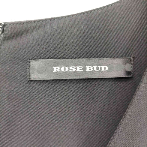 ローズバッド ROSE BUD フロント リボン コンビネゾン オールインワン レディース F