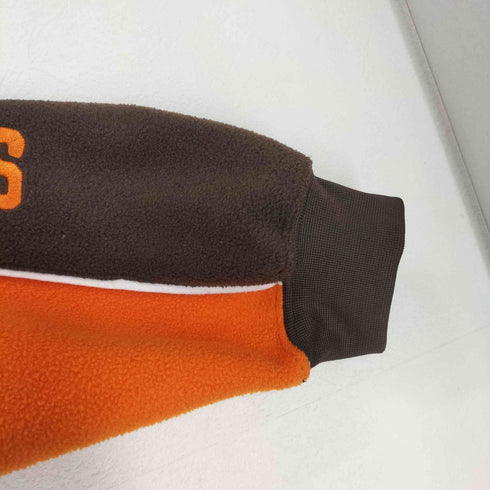 エヌエフエル NFL デザイン刺繍フリースハーフジッププルオーバー メンズ JPN:XL