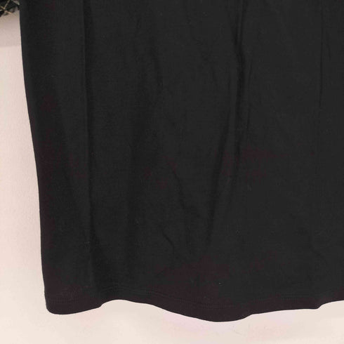 バーバリーブルーレーベル BURBERRY BLUE LABEL フリル ルーズネックTシャツ レディース 38