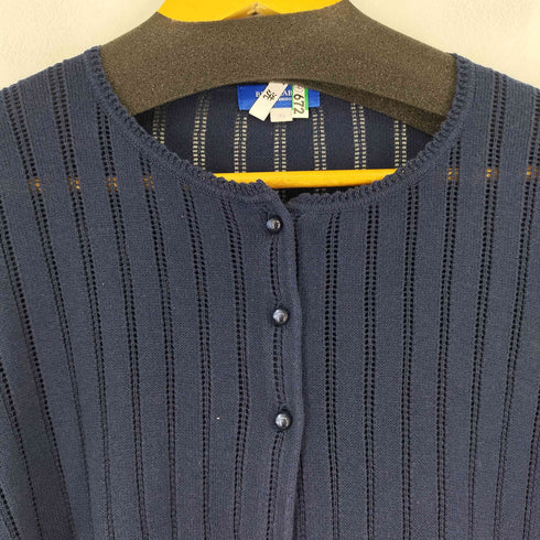 ブルーレーベルクレストブリッジ BLUE LABEL CRESTBRIDGE カットレースカーディガン レディース 38