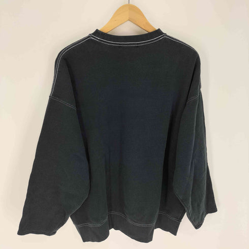 ビームスハート BEAMS HEART 21AW ステッチ ビッグシルエット プルオーバー スウェット メンズ S