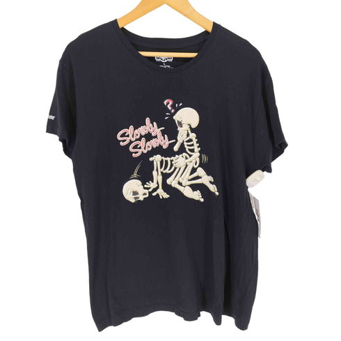 MAKONDO フロントプリント 半Tシャツ カットソー メンズ JPN:L