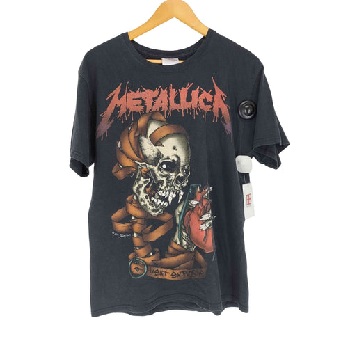 ヘインズ Hanes バンドグラフィックプリント Tシャツ メンズ JPN:M