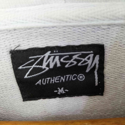 ステューシー Stussy ペイント柄 ジップパーカー メンズ import:M