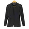 ザラ ZARA ノーラペル ノーカラージャケット レディース import:S