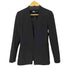 ザラ ZARA ノーラペル ノーカラージャケット レディース import:S