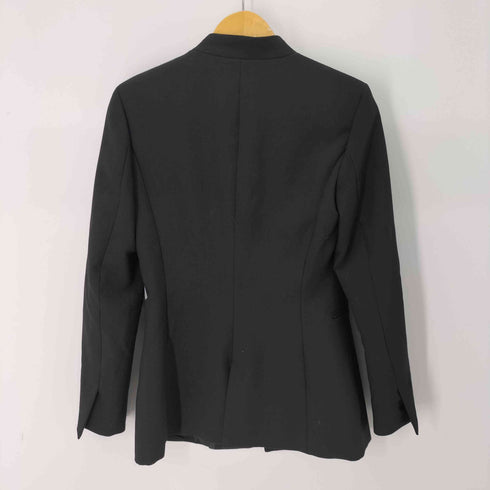 ザラ ZARA ノーラペル ノーカラージャケット レディース import:S