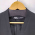 ザラ ZARA ノーラペル ノーカラージャケット レディース import:S