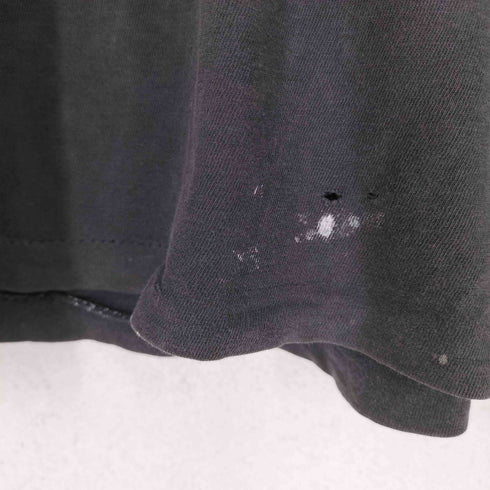 90s 袖 裾シングル 両面プリント バンドTシャツ カットソー メンズ