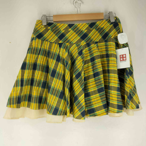 ヴィヴィアンウエストウッドレッドレーベル Vivienne Westwood RED LABEL チェックレイヤードスカート レディース 3
