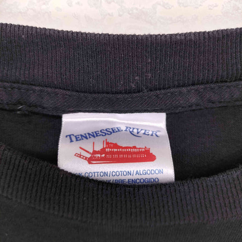 テネシーリバー TENNESSEE RIVER バンドグラフィック プリント クルーネック半袖Tシャツ カットソー メンズ JPN:M