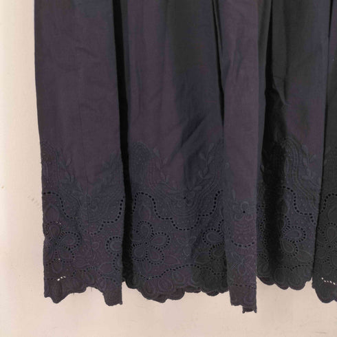 ブルーレーベルクレストブリッジ BLUE LABEL CRESTBRIDGE エンブロイダリーレースワンピース レディース 38